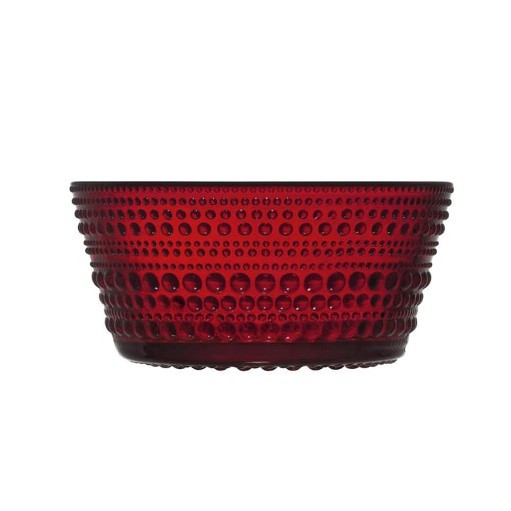 Kastehelmi skål - tranebær (rød) - Iittala