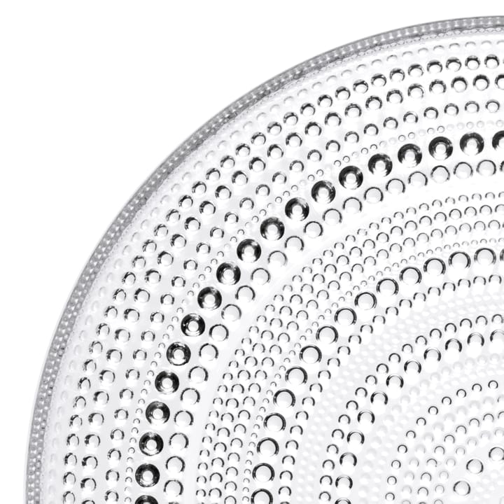 Kastehelmi tallerken liten - Ø24,8 cm, klar Iittala