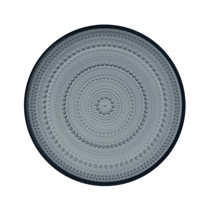 Kastehelmi tallerken liten - 24,8 cm - Mørkegrå - Iittala