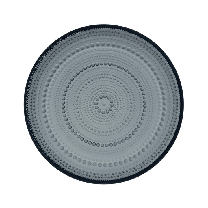 Kastehelmi tallerken liten - Ø24,8 cm - Mørkegrå - Iittala