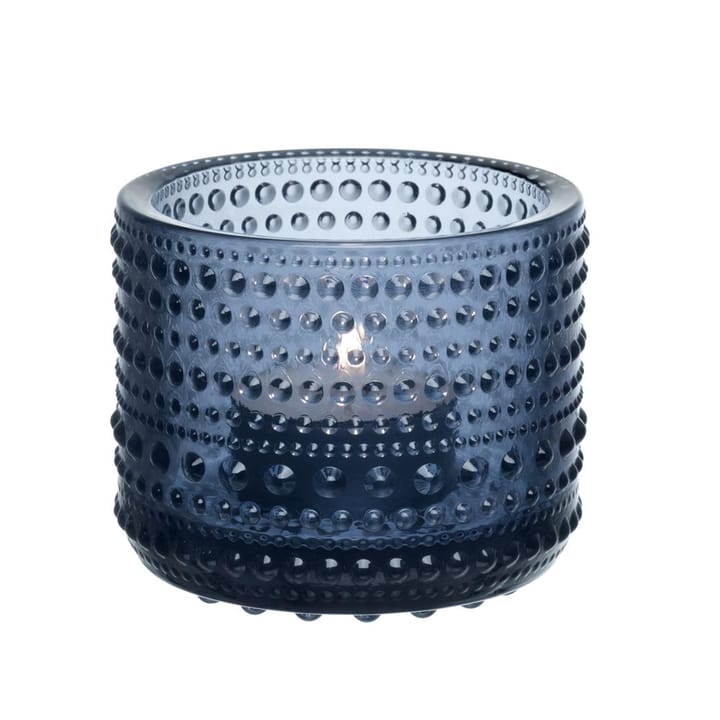 Kastehelmi Telysholder 64 mm - regn (blå) - Iittala
