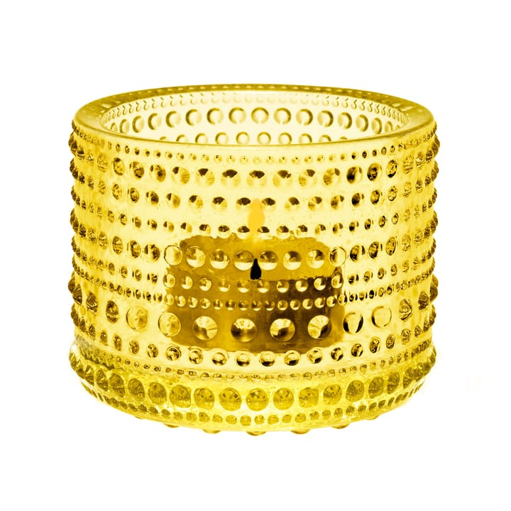 Kastehelmi Telysholder 64 mm - Sitrongul - Iittala