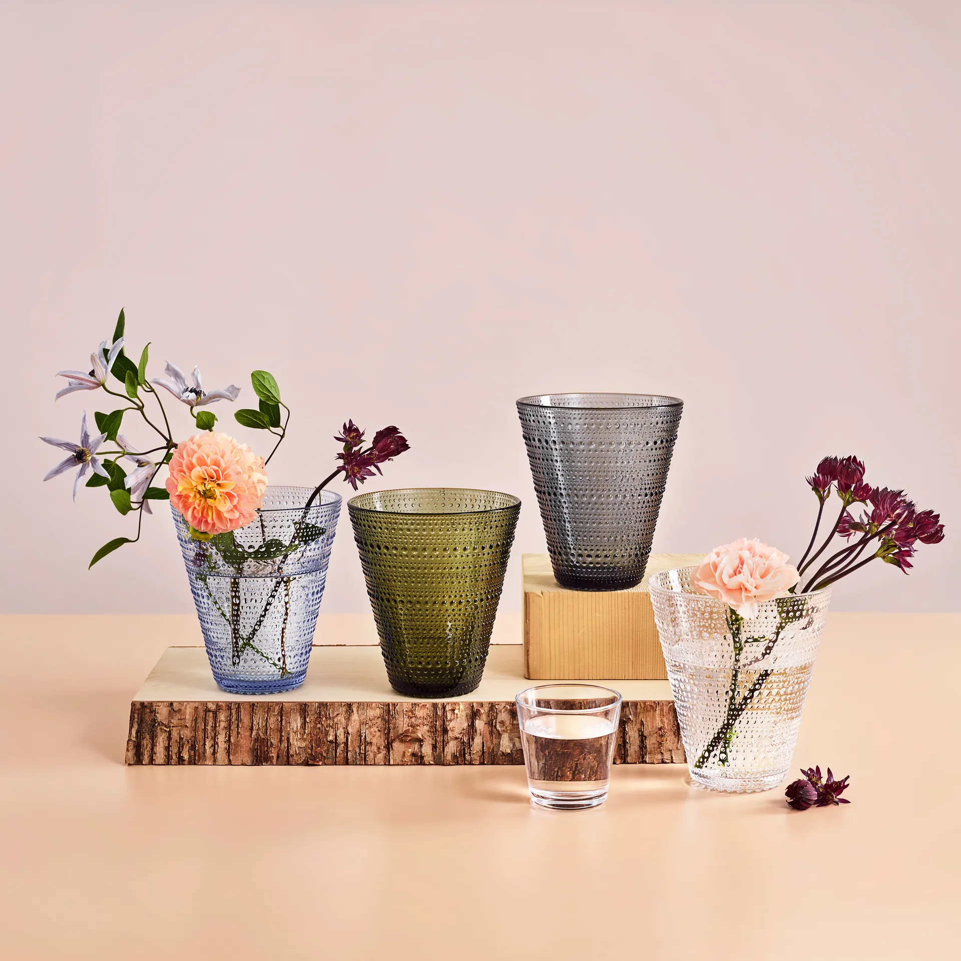 Kastehelmi vase, mosegrønn Iittala