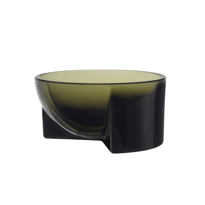 Kuru glassskål 6x13 cm - mosegrønn - Iittala