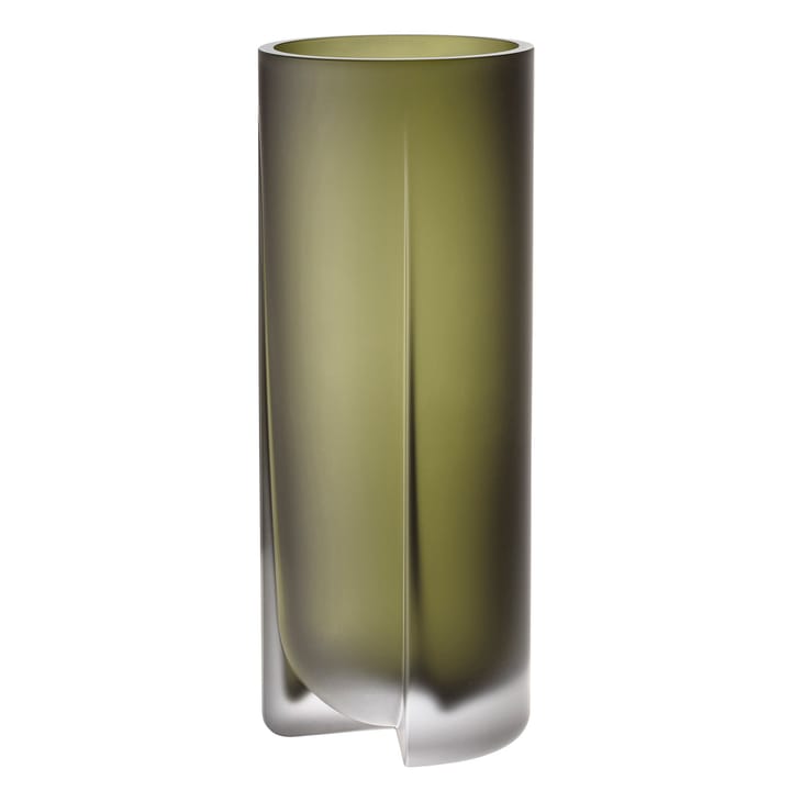 Kuru vase 25,5 cm, Frostet mosegrønn Iittala