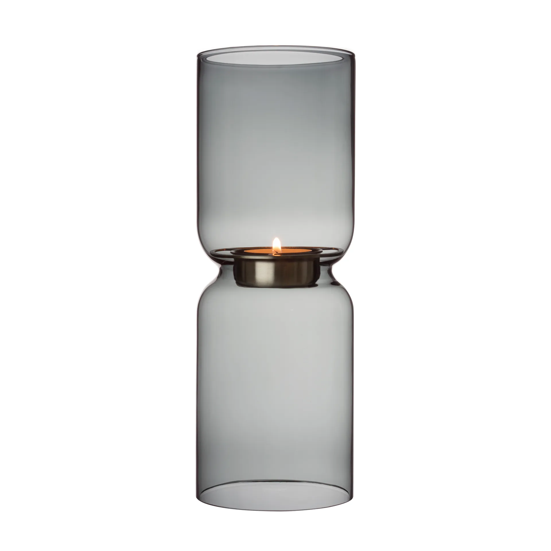Lantern lyslykt 25 cm, Mørkegrå Iittala