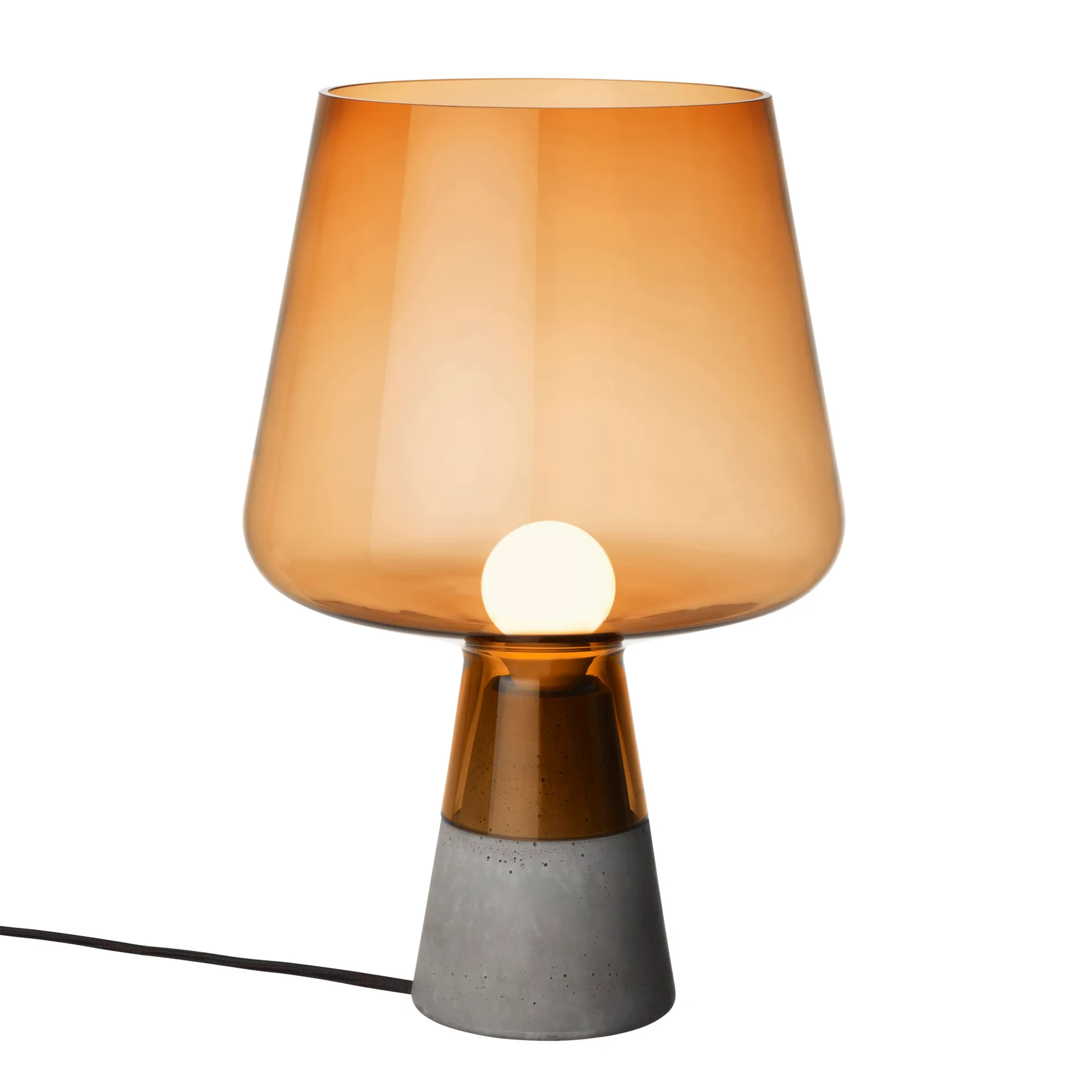 Leimu bordlampe 380x250 mm, brun Iittala