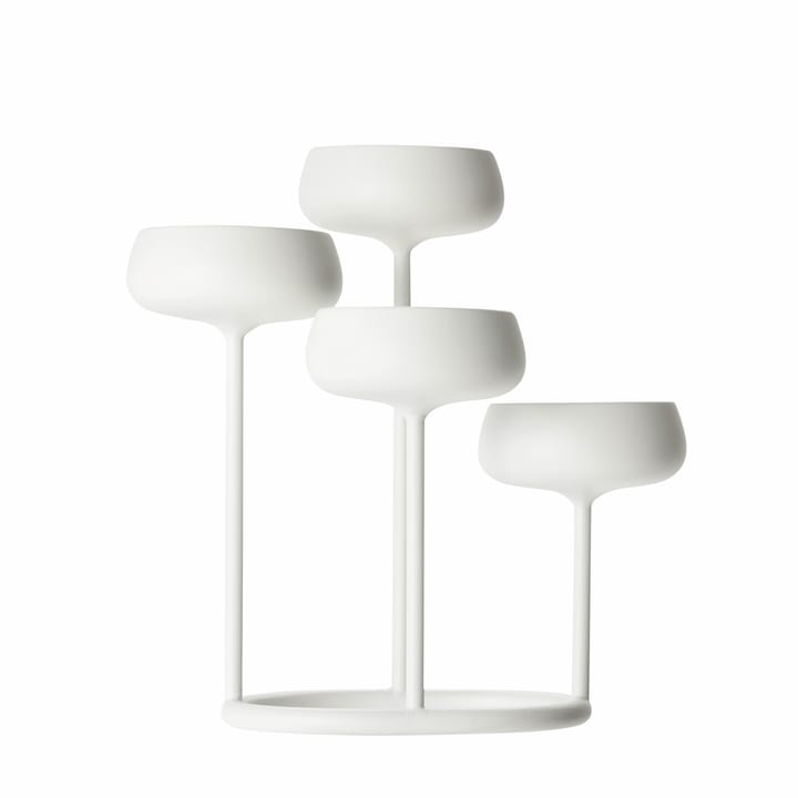 Nappula kandelaber, hvit Iittala
