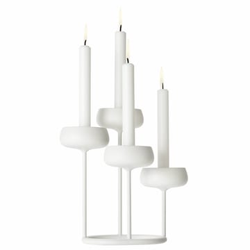 Nappula kandelaber - hvit - Iittala
