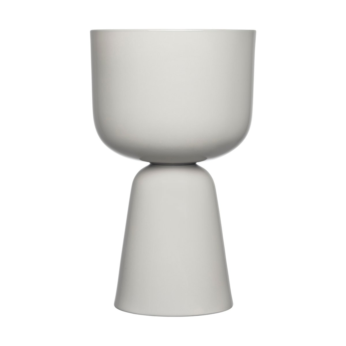 Bilde av Iittala Nappula krukke 245x40 cm Lysegrå