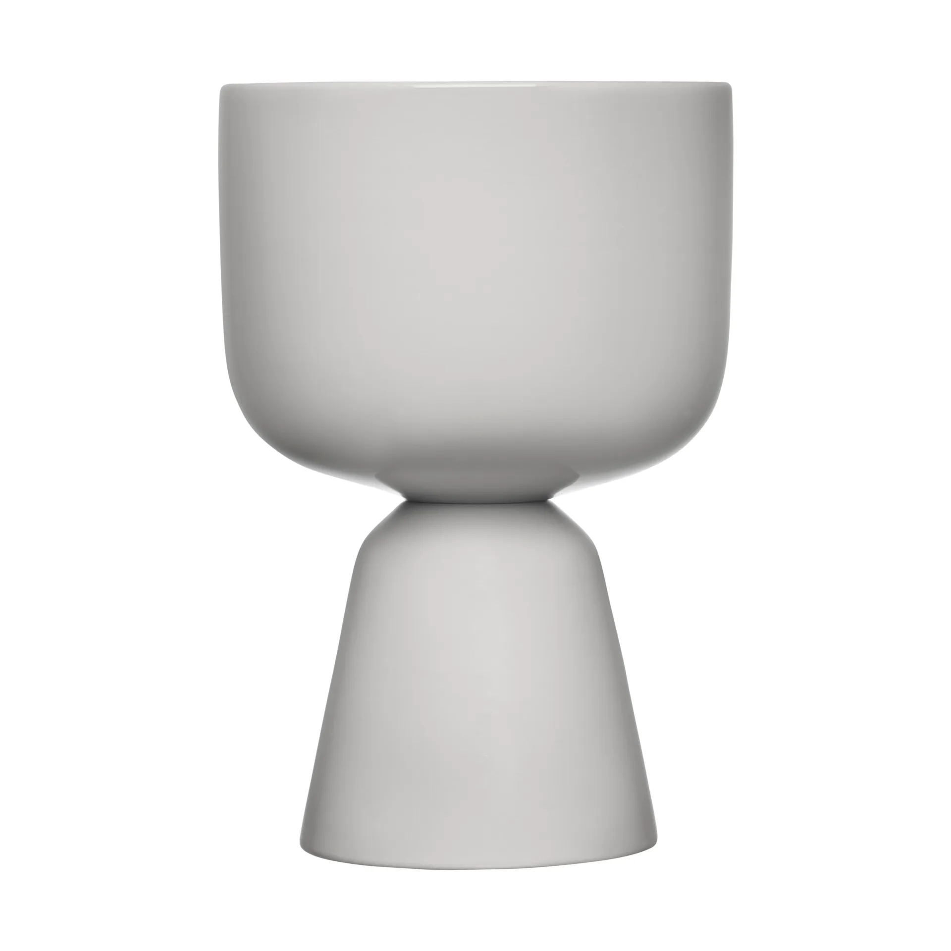 Nappula krukke h23cm Ø15.5 cm, Lysegrå Iittala