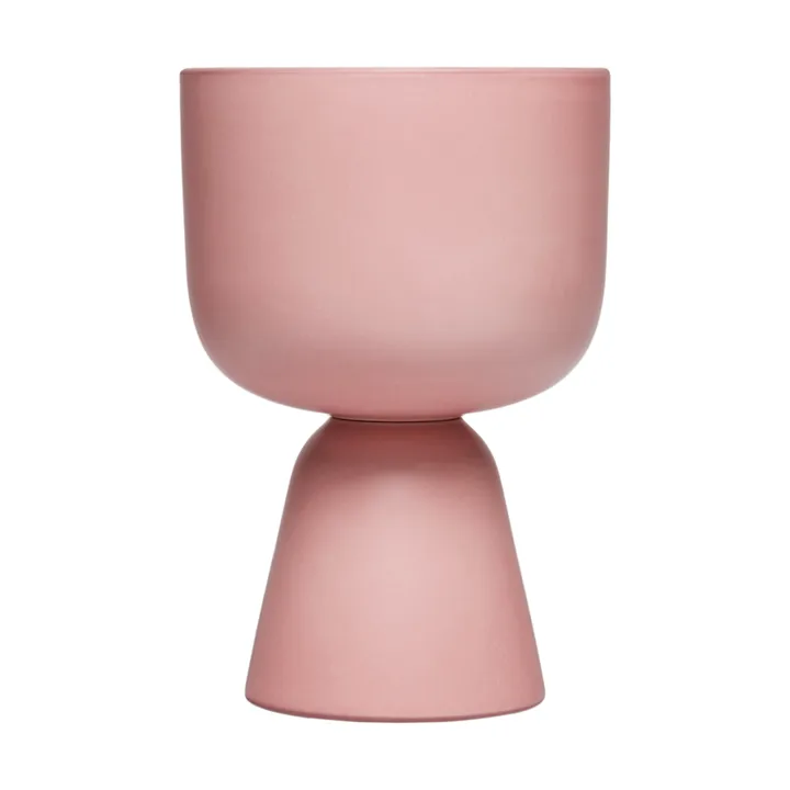 Nappula krukke - Matt rose, 23x15,5 cm - Iittala