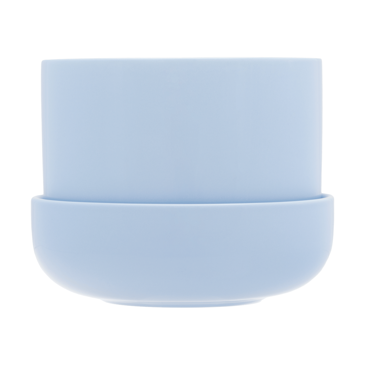 Bilde av Iittala Nappula krukke med fat Ø17 cm h13 cm Aqua