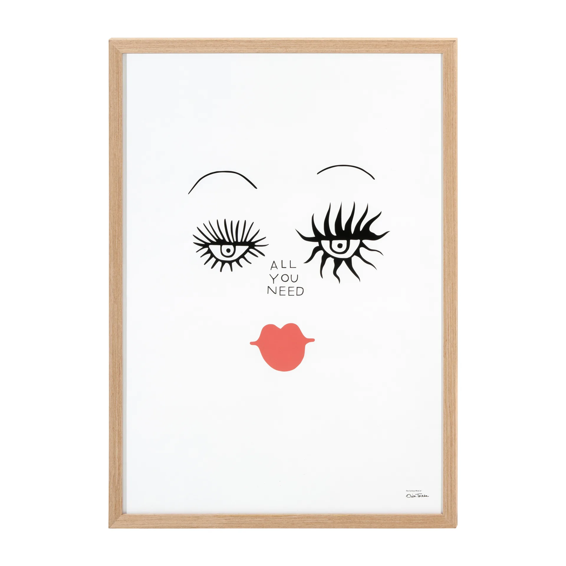 Oiva Toikka All you need plakat, 50 x 70 cm Iittala