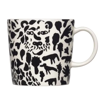 Oiva Toikka Cheetah kopp 30 cl - Svart-hvit - Iittala