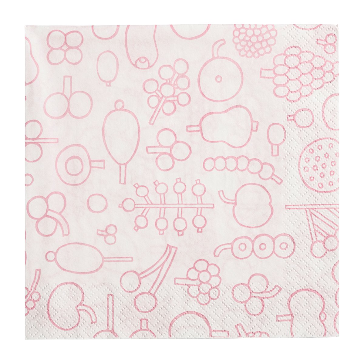 Iittala Oiva Toikka Frutta serviett 20-pakning Rosa