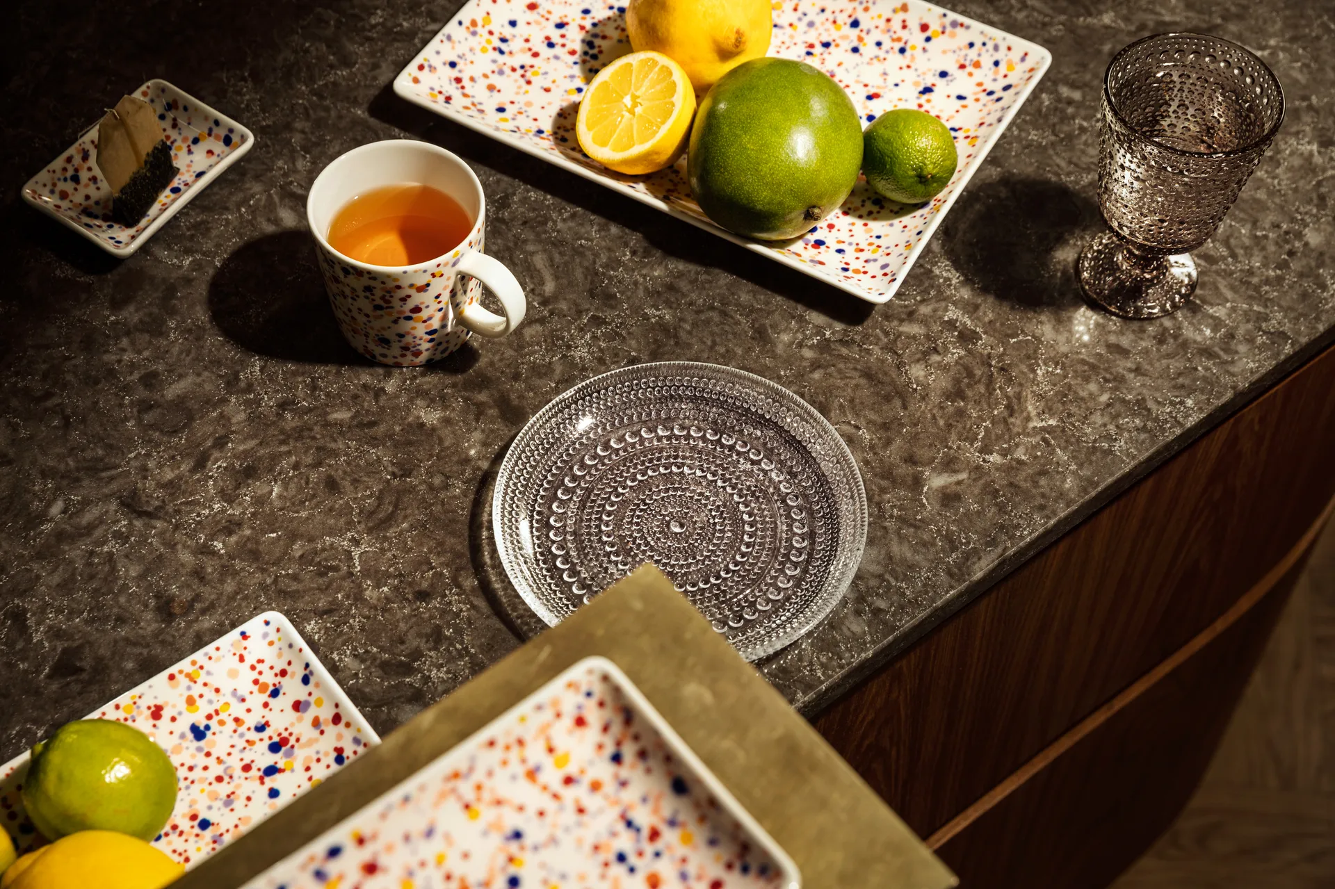 Oiva Toikka Helle A7 tallerken 7 x 10 cm, Ametyst Iittala