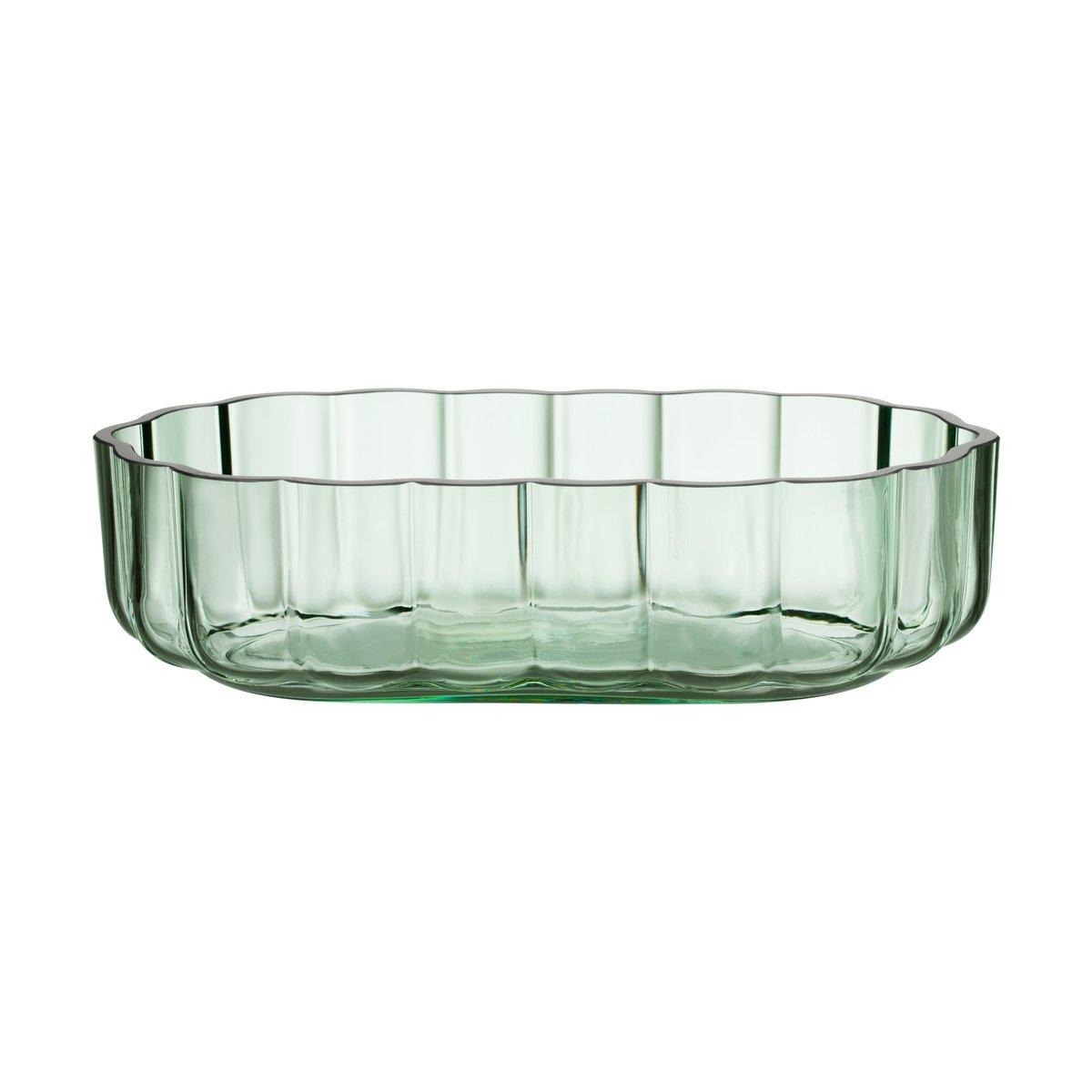 Iittala Play glasskål, lav 50 mm Lysegrønn