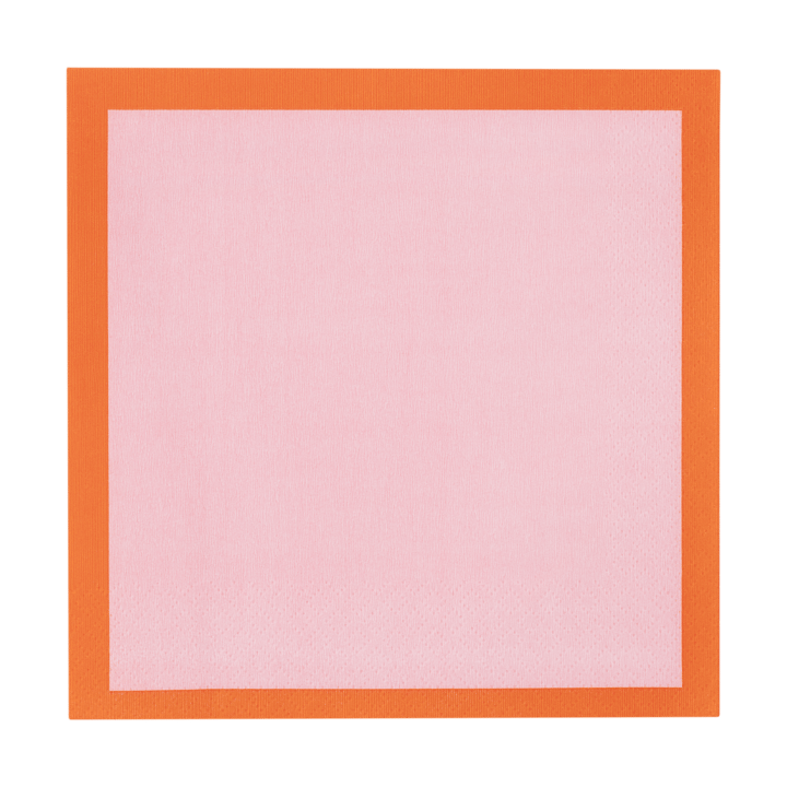 Play papirservietter 33x33 cm 20-pk - Rosa-oransje - Iittala