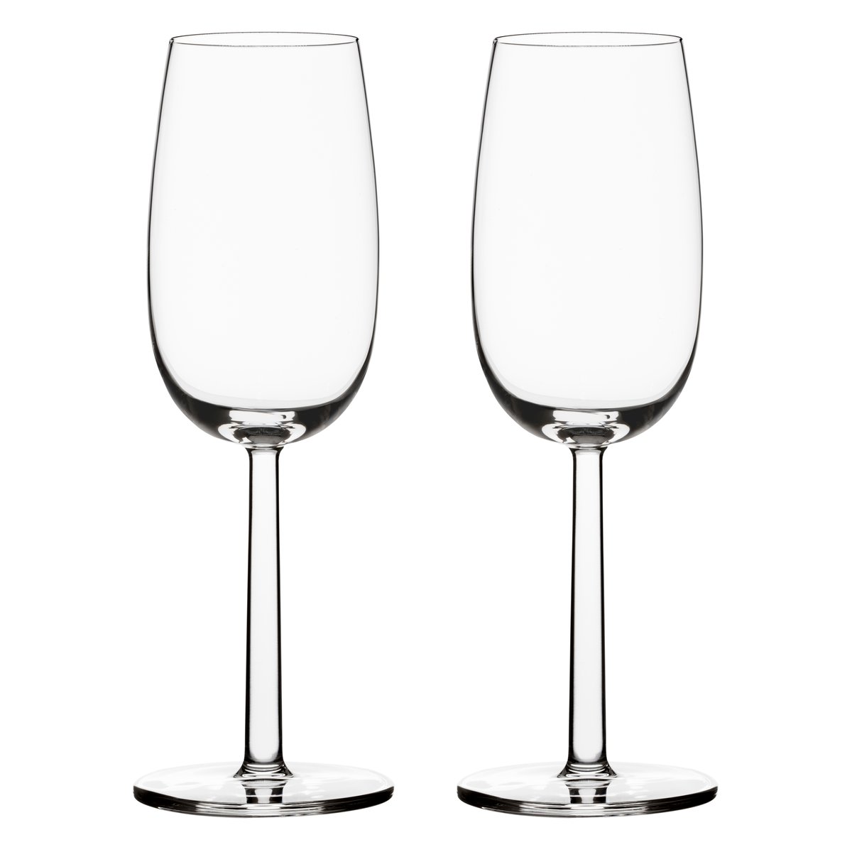 Iittala Raami champagneglass 24 cl 2-stk. | Skandinavisk Design | Champagneglass | Gjennomsiktig