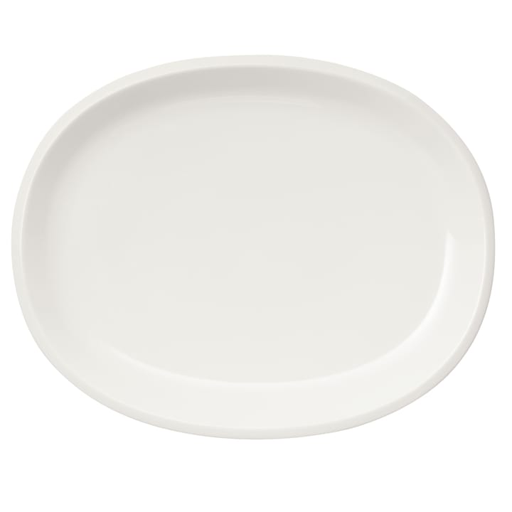 Raami ovalt serveringsfat 35 cm - Hvit - Iittala