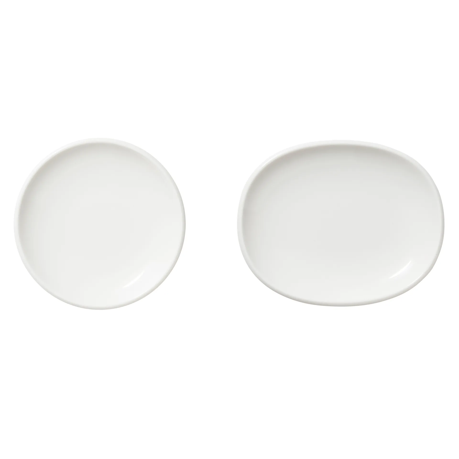 Raami tallerken 2 deler, Hvit Iittala
