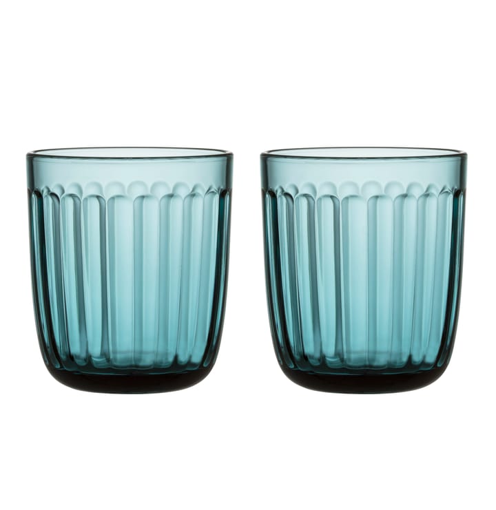 Raami vannglass 26 cl 2-stk. - havblå - Iittala