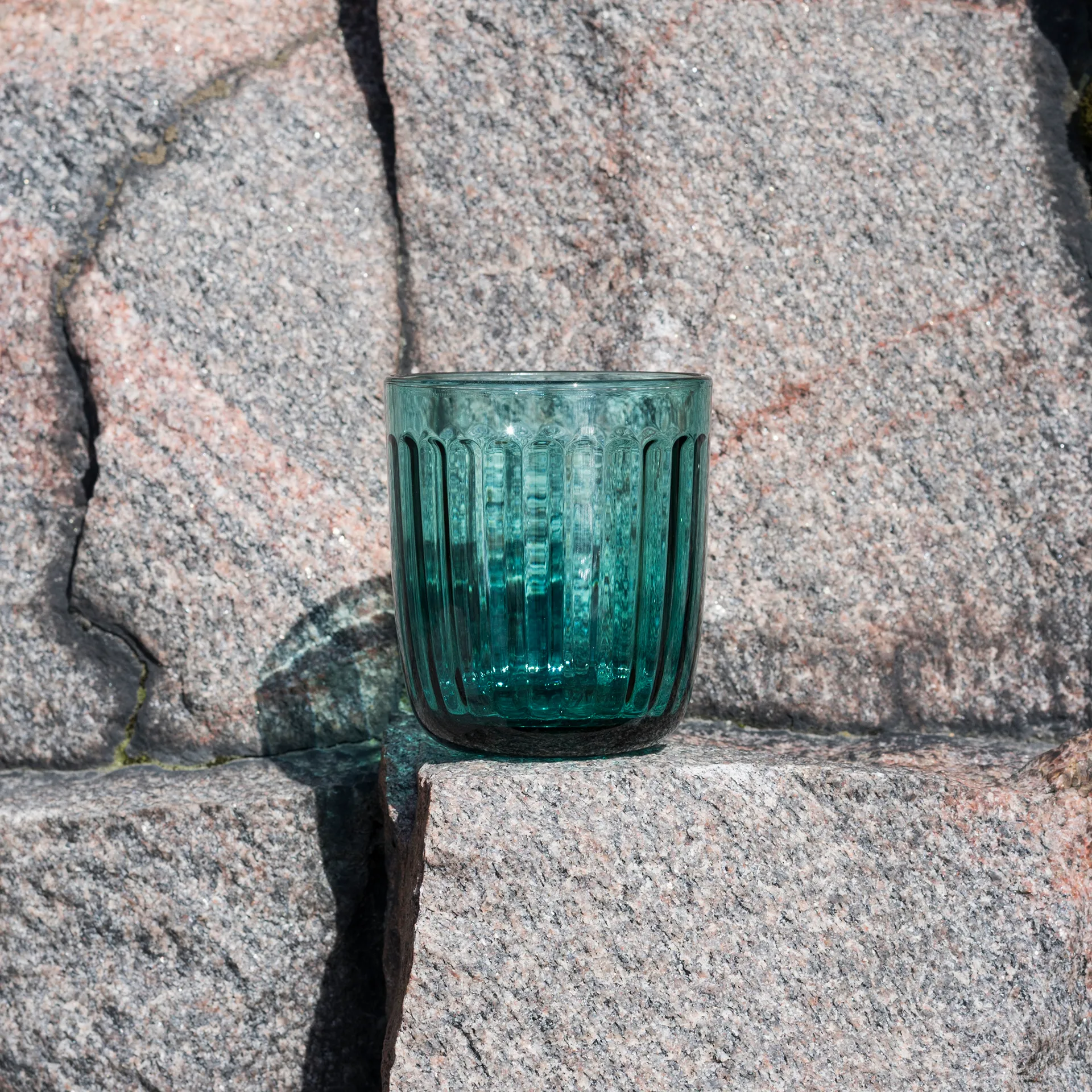 Raami vannglass 26 cl 2-stk., havblå Iittala