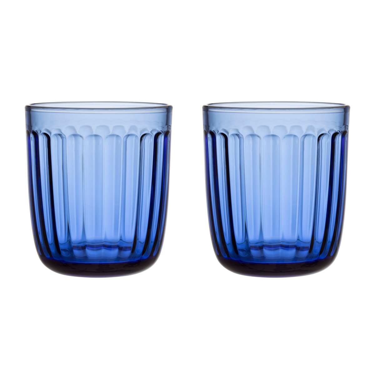 Raami drikkeglass 26 cl 2 stk, ultramarinblått