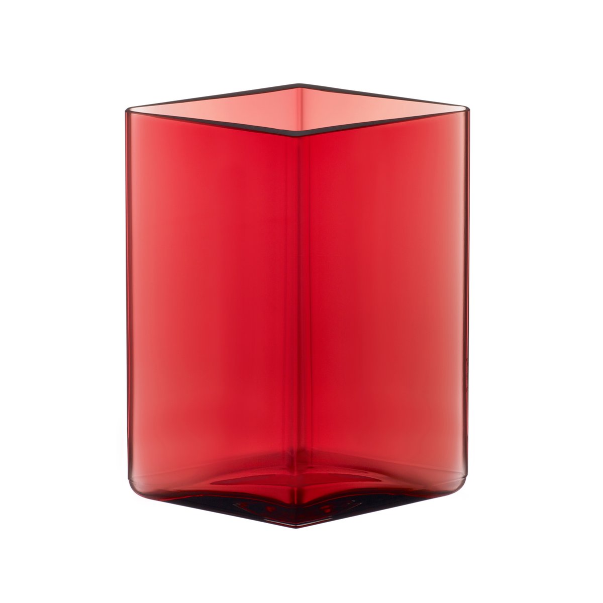 Bilde av Iittala Ruutu vase 115x14 cm tranebær