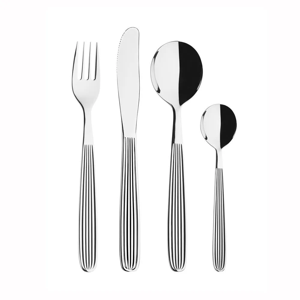 Scandia bestikksett i gaveeske 24 deler, Rustfritt stål Iittala