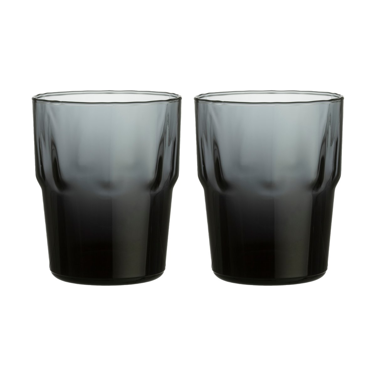 Iittala Solare drikkeglass 31 cl 2-pakning Stålgrå | Skandinavisk Design | Vannglass | Grå