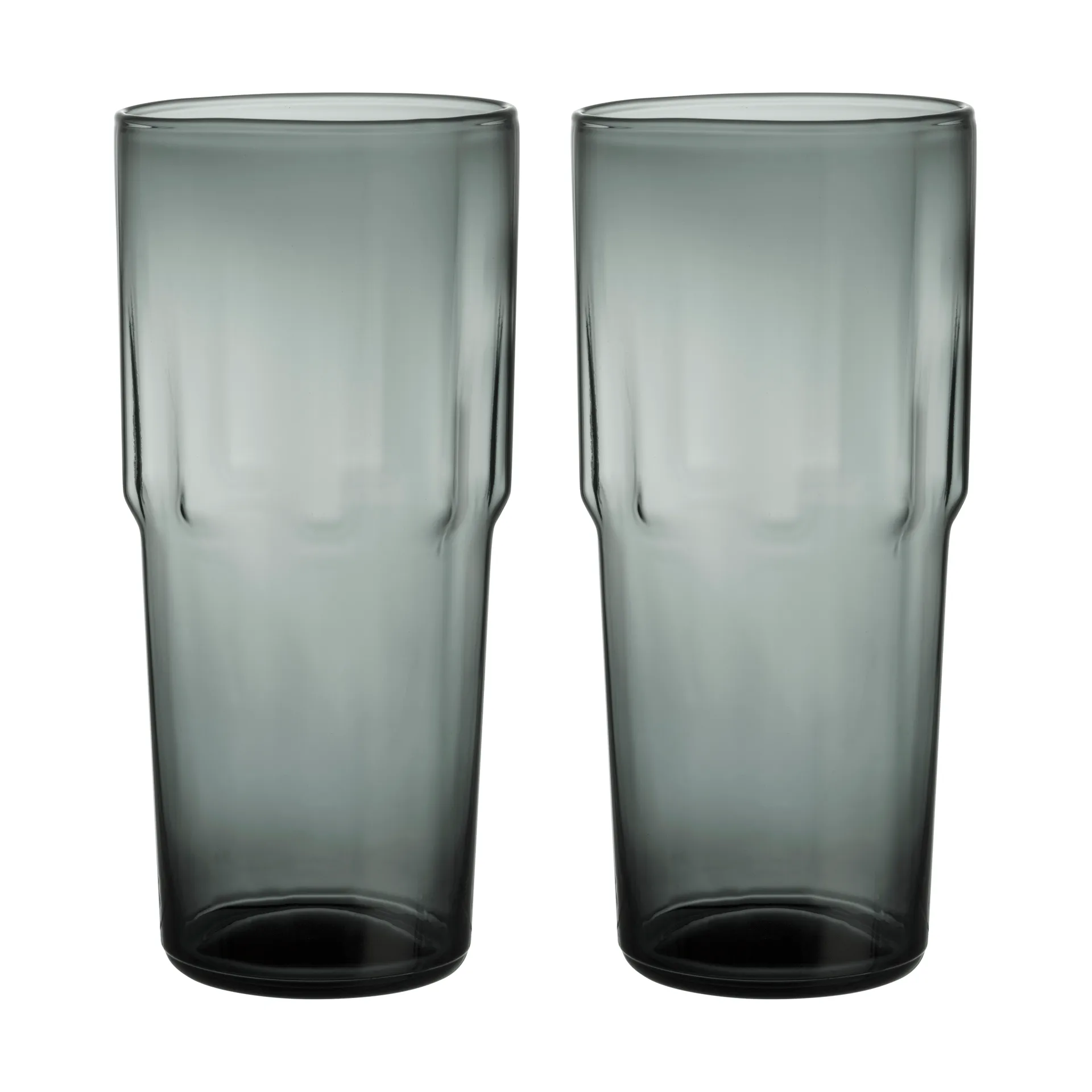 Solare drikkeglass høyt 39 cl 2-pakning, Stålgrå Iittala