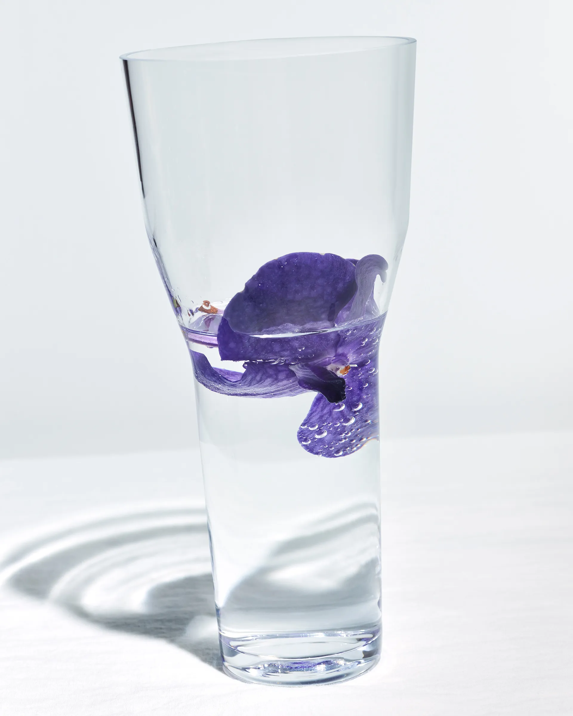 Solare vase høy 26xØ12 cm, Klar Iittala