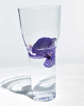 Solare vase høy 26xØ12 cm - Klar - Iittala