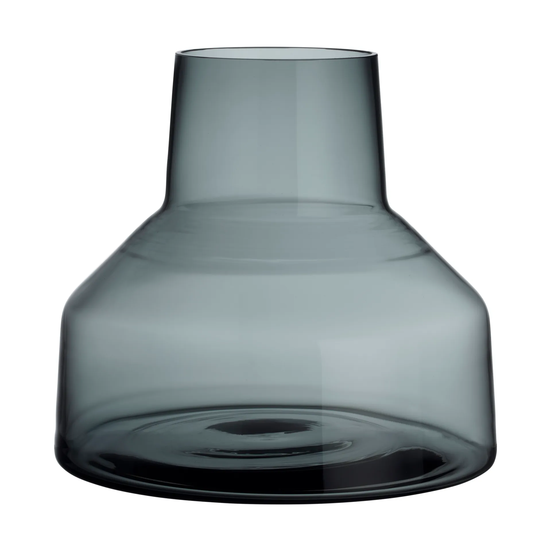 Solare vase lav 20xØ22 cm, Stålgrå Iittala