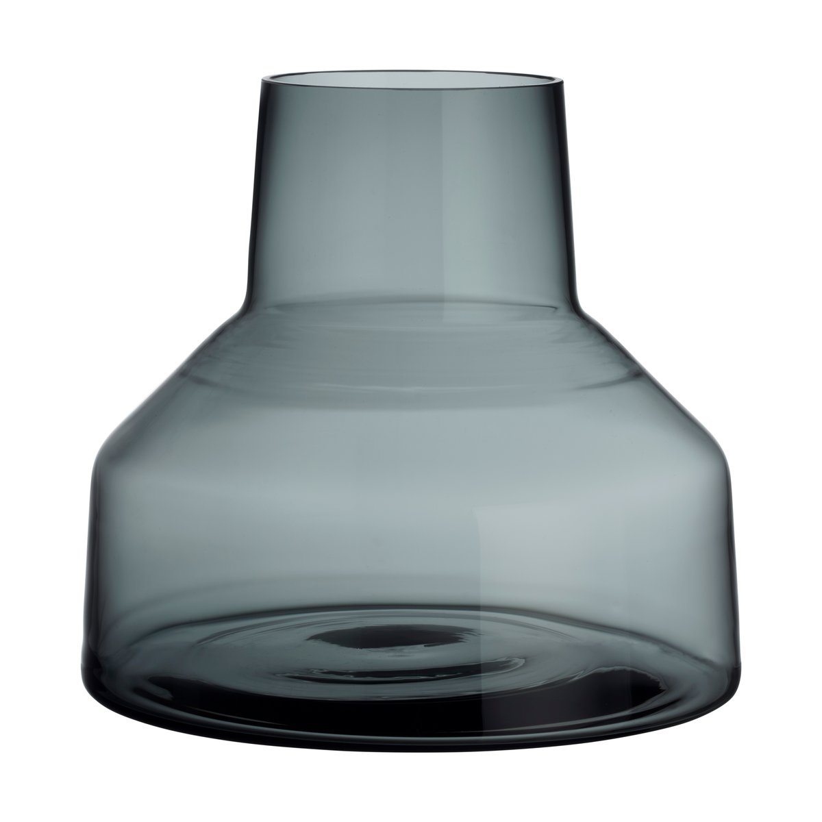 Bilde av Iittala Solare vase lav 20xØ22 cm Stålgrå