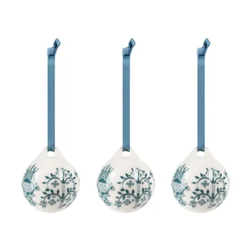 Taika dekorasjon - Stålblå, 5 cm, 3-pakning - Iittala
