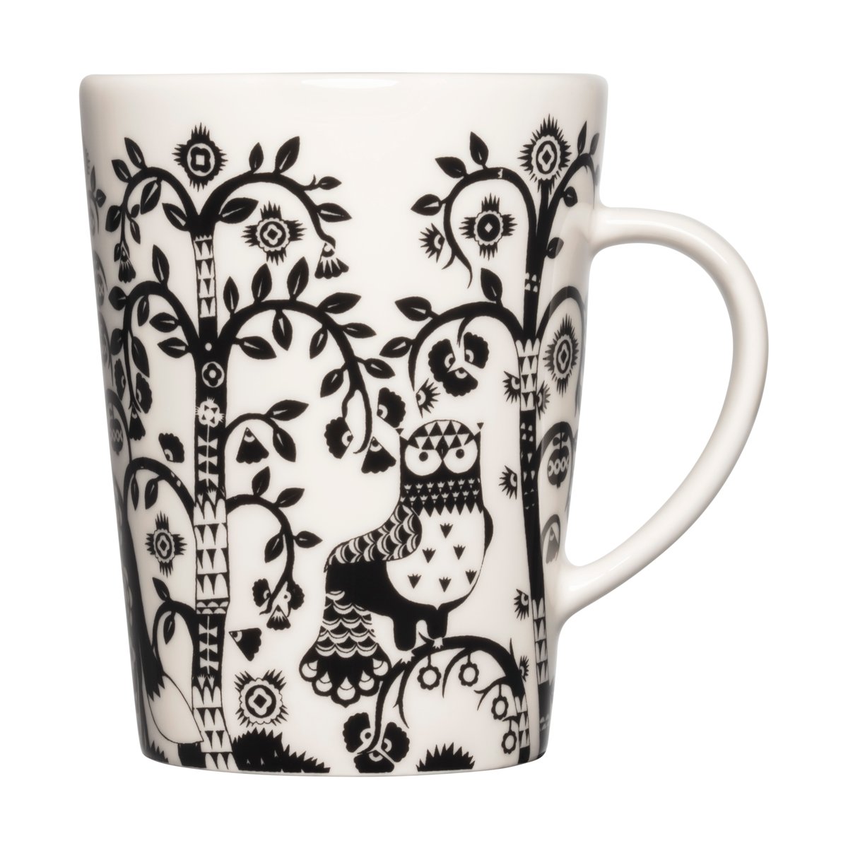 Iittala Taika krus 30 cl Svart | Skandinavisk Design | Kaffekopper | Hvit