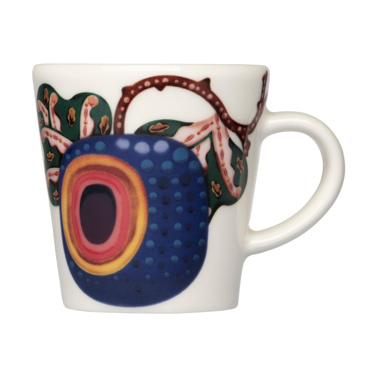 Iittala Taika Sato espressokopp 10 cl Hvit-flerfarget