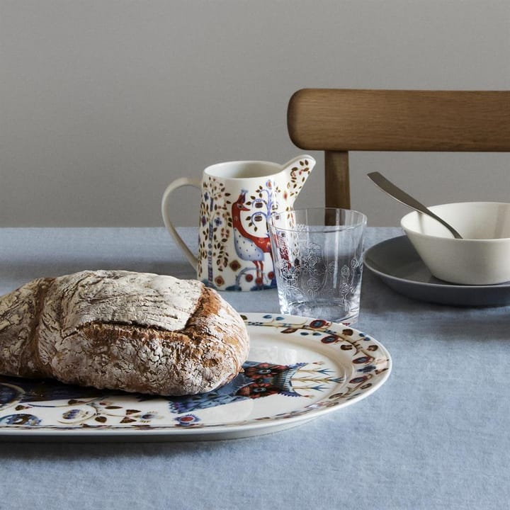 Taika serveringsfat, hvit Iittala