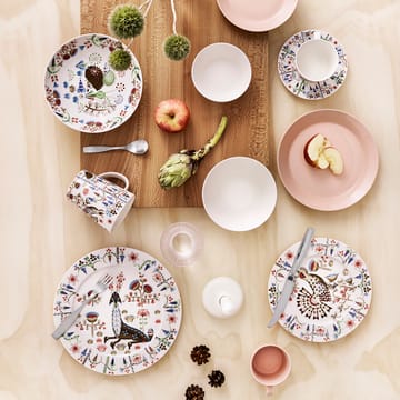 Taika Siimes tallerken 22 cm - Hvit - Iittala
