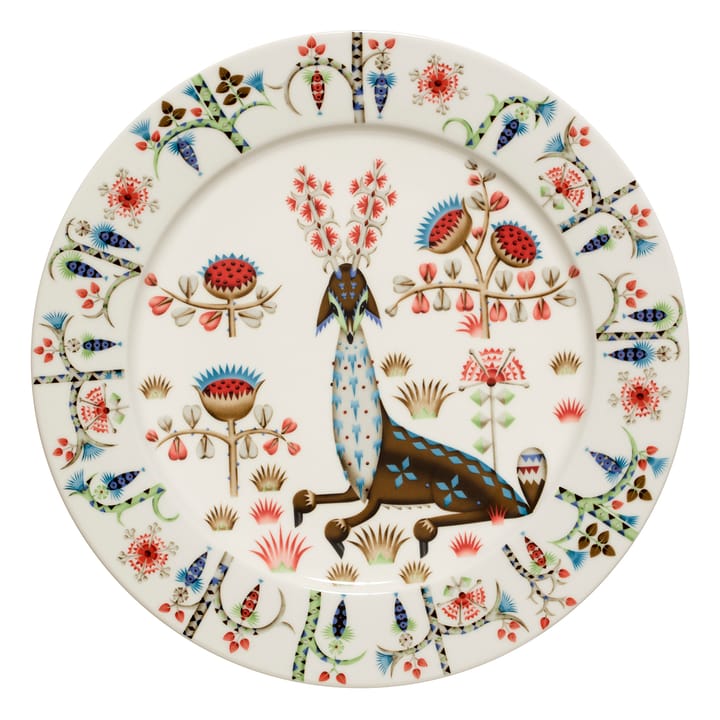 Taika Siimes tallerken 27 cm, Hvit Iittala