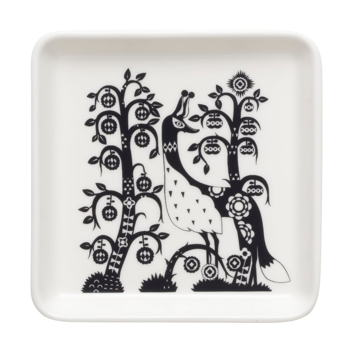 Iittala Taika tallerken 12x12 cm Svart