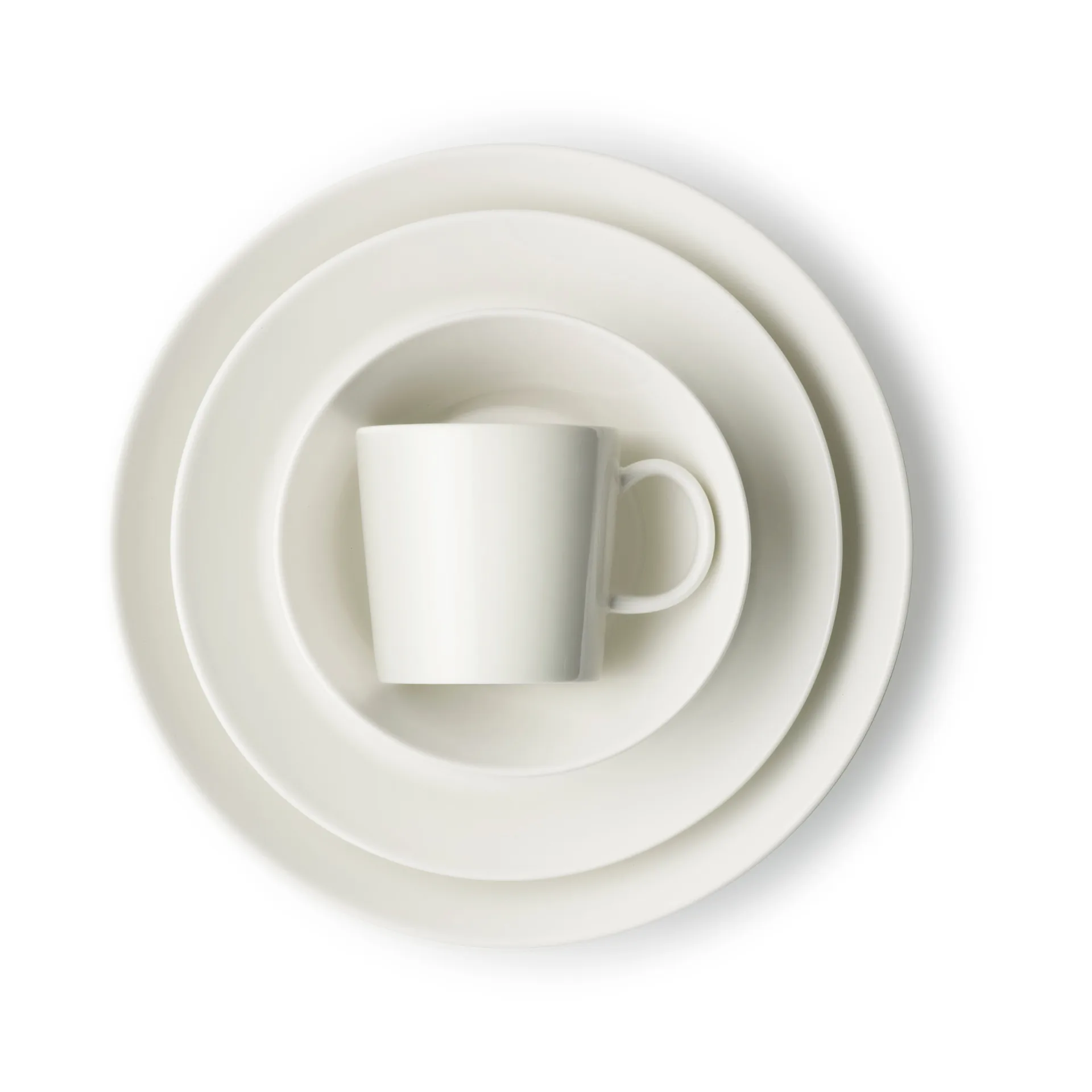 Teema asjett Ø17 cm, hvit Iittala