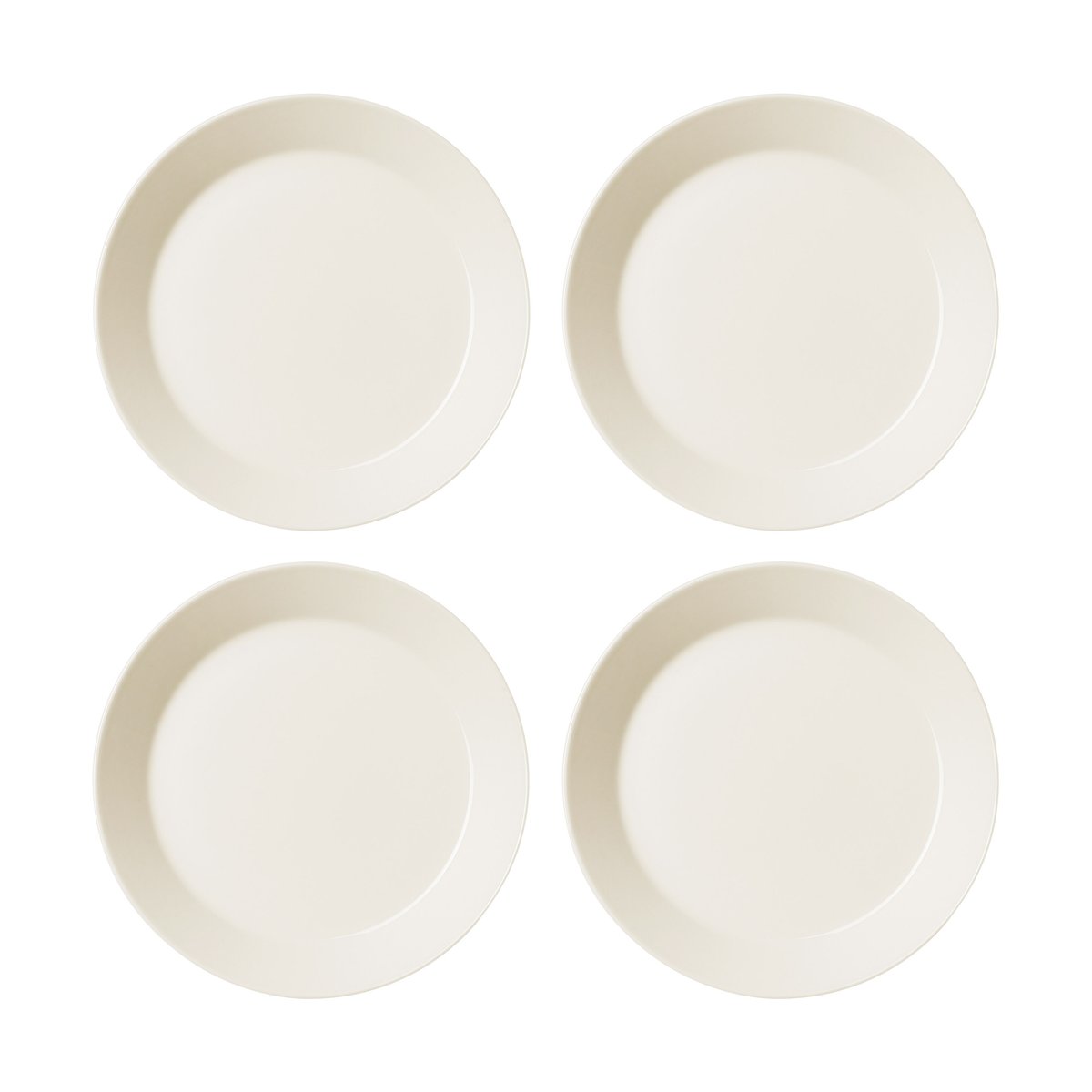 Iittala Teema asjett Ø 21 cm 4-pakning Hvit
