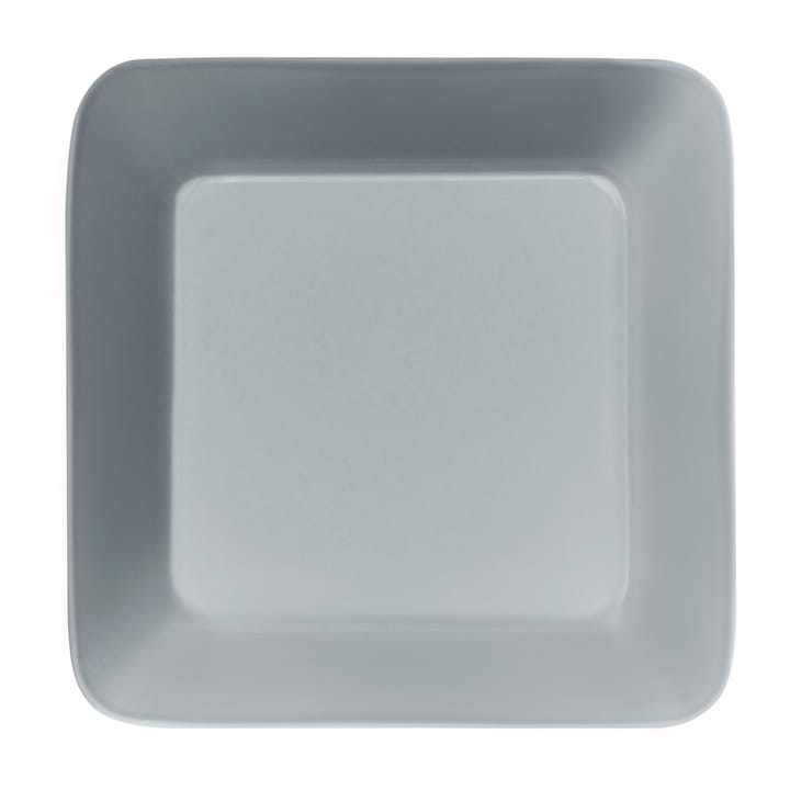 Teema firkantet tallerken 16x16 cm - perlegrå - Iittala