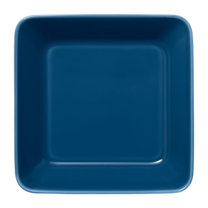 Teema firkantet tallerken 16x16 cm - Vintage blå - Iittala