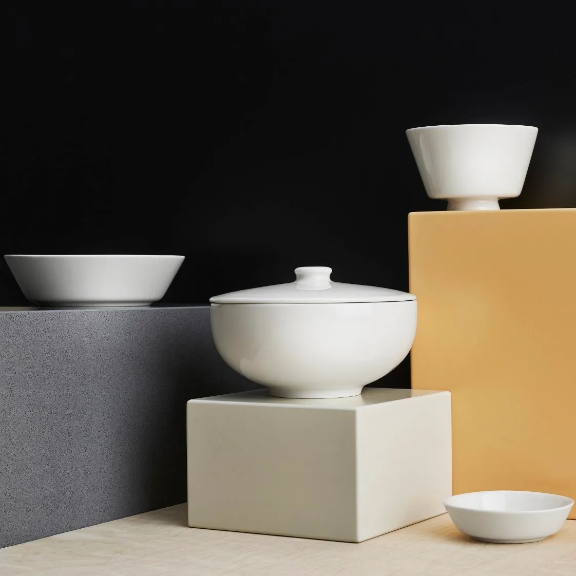 Teema Tiimi dyp tallerken 9 cm, hvit Iittala