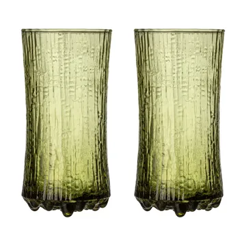 Ultima Thule champagneglass finsk sand 18 cl 2-pakning - Grønn - Iittala